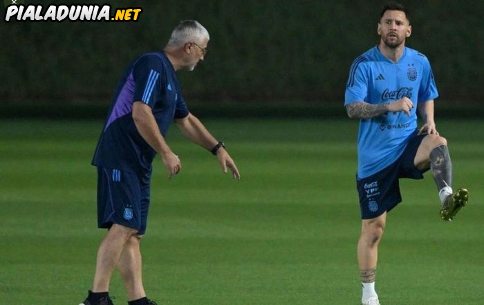PIALA DUNIA - Bukan Cedera, Lionel Messi dan 6 Pemain Timnas Argentina Latihan Terpisah karena 1 Alasan
