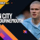 Prediksi Manchester City vs Bournemouth 4 November 2023