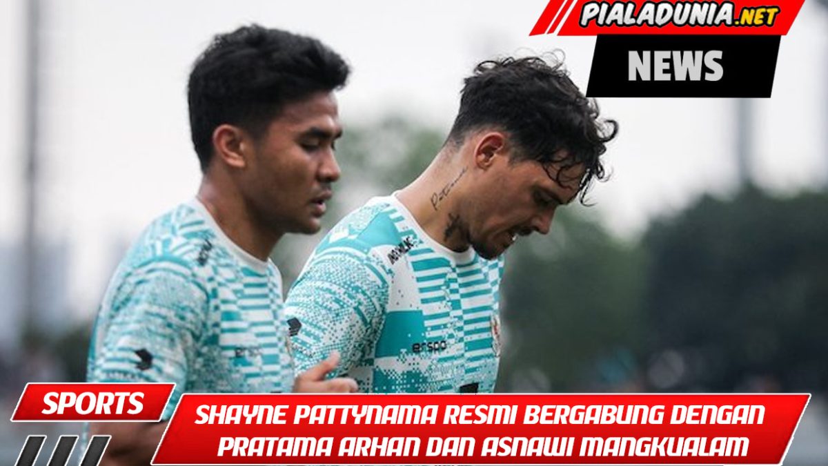 Shayne Pattynama resmi bergabung dengan Pratama Arhan dan Asnawi Mangkualam untuk berlaga di Thailand.