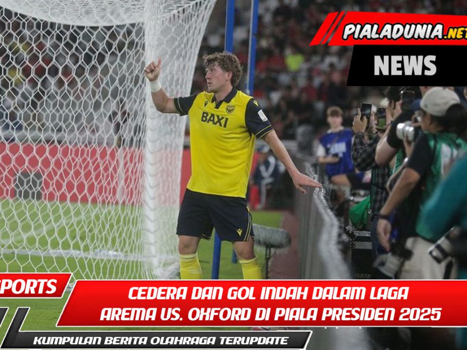 Drama 17 Menit Ole Romeny: Cedera dan Gol Indah dalam Laga Arema vs. Oxford di Piala Presiden 2025