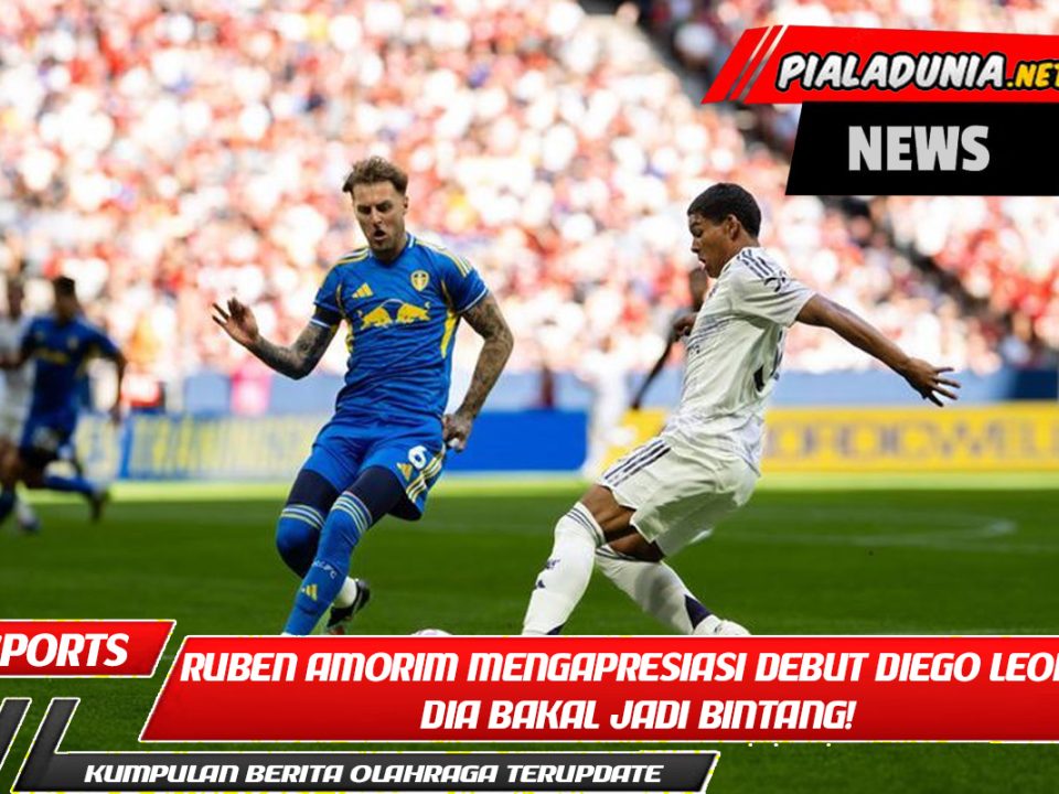 Ruben Amorim Mengapresiasi Debut Diego Leon: Dia Bakal Jadi Bintang!
