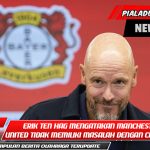 Erik Ten Hag mengatakan Manchester United tidak memiliki masalah dengan Cristiano Ronaldo.