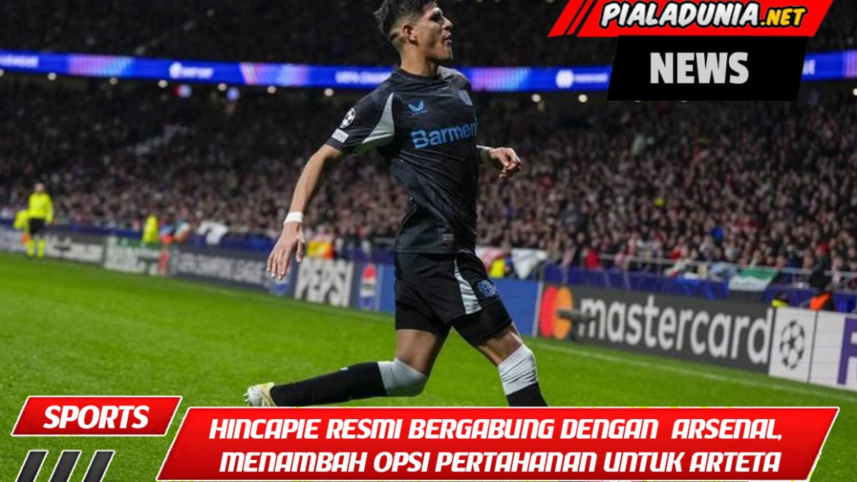 Piero Hincapie Resmi Bergabung dengan Arsenal, Menambah Opsi Pertahanan untuk Mikel Arteta