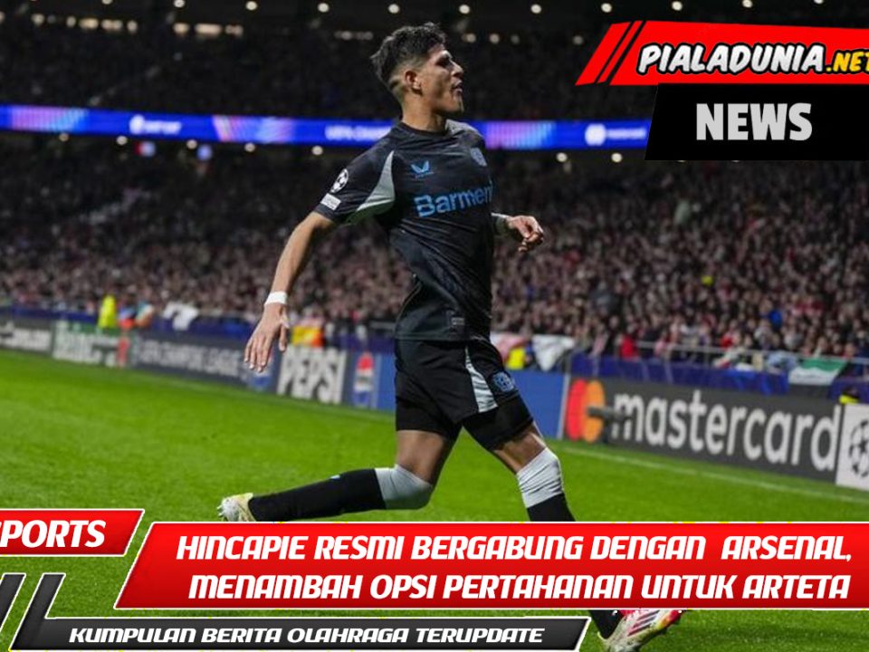 Piero Hincapie Resmi Bergabung dengan Arsenal, Menambah Opsi Pertahanan untuk Mikel Arteta