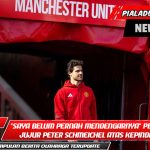 "Saya Belum Pernah Mendengarnya" penilaian jujur ​​Peter Schmeichel atas kepindahan Senne Lammens ke Manchester United.