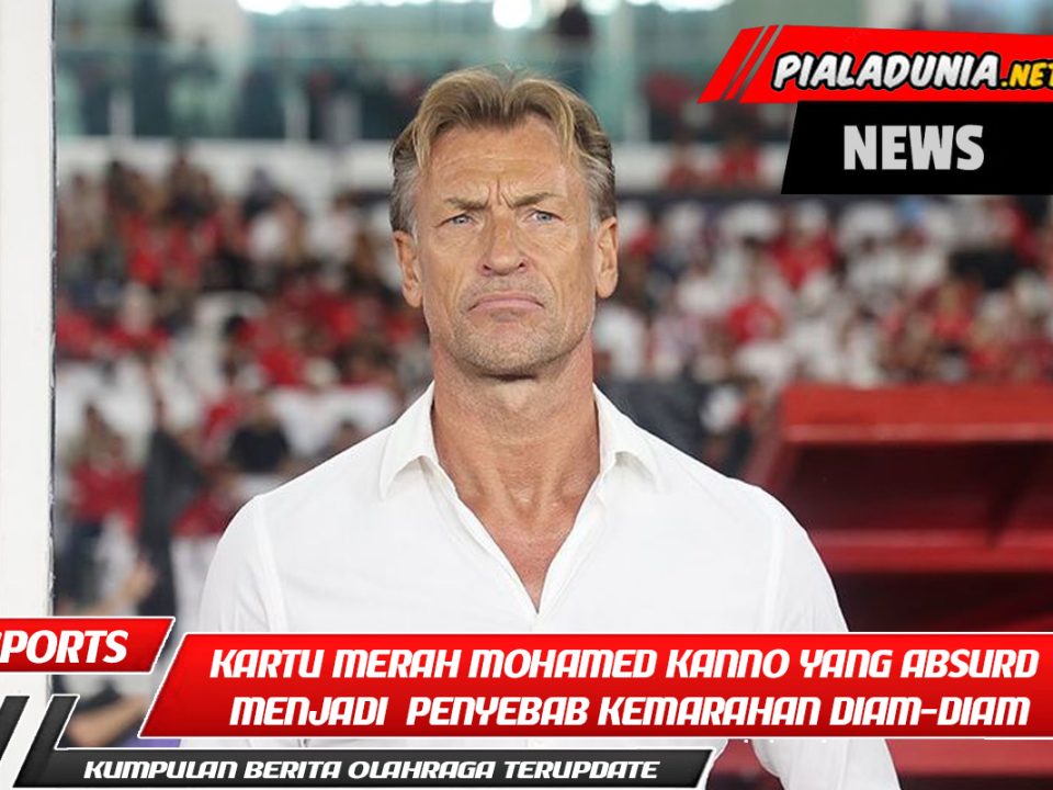 Apakah kartu merah Mohamed Kanno yang absurd menjadi penyebab kemarahan diam-diam pelatih Arab Saudi tersebut?