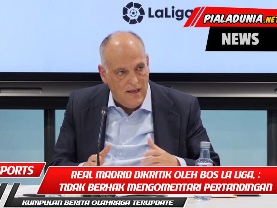 Real Madrid dikritik oleh bos La Liga, yang mengatakan mereka tidak berhak mengomentari pertandingan Barcelona di Miami.