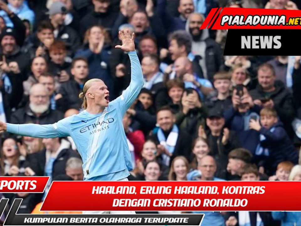 Haaland, Erling Haaland, Kontras dengan Cristiano Ronaldo