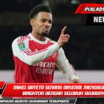 Mikel Arteta senang Arsenal mengalahkan Brighton dengan seluruh skuadnya!